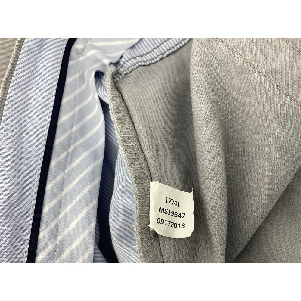 Peter Millar Mens Soft Touch Twill Five Pocket Pants Size 40 #MS19B47 Gray - Picture 4 of 6